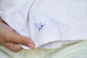 remove ink from custom bedsheet