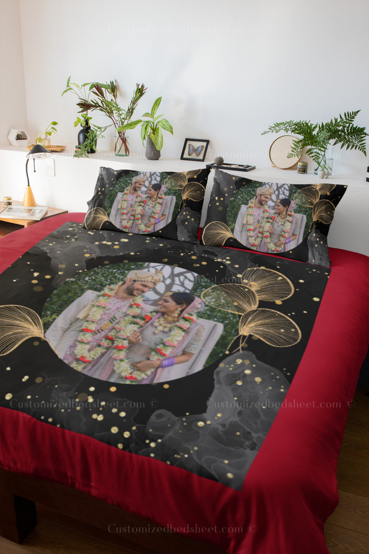 Photo Bedsheet For Couple